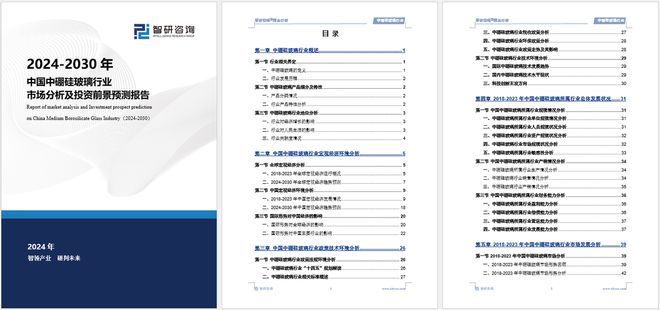 2024版中国中硼硅玻璃行业市场竞争格局及发展前景分开云 开云体育平台析报告(图5)
