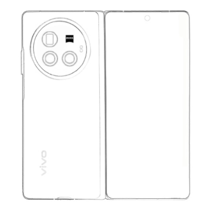 开云 开云体育官网vivo X Fold 3 Pro曝光：黑白双色玻璃纤维材质顶配16GB+1TB存储(图1)